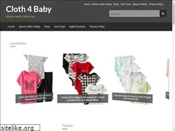 Sites similar to clothforbaby.com