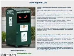 Sites similar to clothingbincult.com