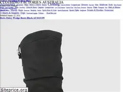 Sites similar to clothingfactories.com.au