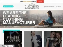 Sites similar to clothingmanufacturer.com