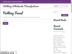 Sites similar to clothingwholesalemanufacturer.com