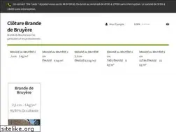 Sites similar to cloture-brande-de-bruyere.com