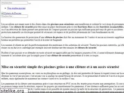 Sites similar to cloture-de-piscine.com