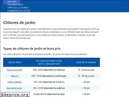 Sites similar to cloturejardin-info.fr