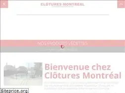 Sites similar to cloturesmontreal.com