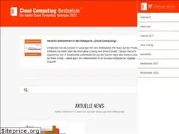 Sites similar to cloud-bestenliste.de