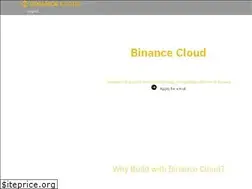 Sites similar to cloud.binance.com