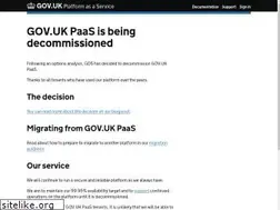 Sites similar to cloud.service.gov.uk