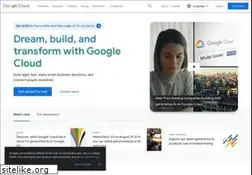 Sites similar to cloud.withgoogle.com