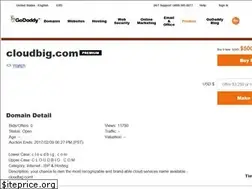 Sites similar to cloudbig.com