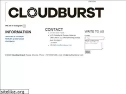 Sites similar to cloudburstwear.com