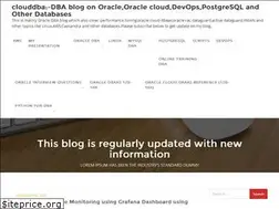 Sites similar to clouddba.co
