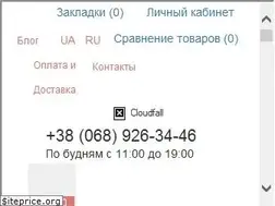 Sites similar to cloudfall.com.ua