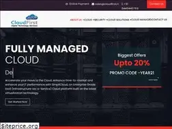 Sites similar to cloudfirst.in