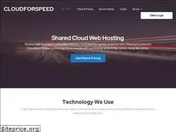 Sites similar to cloudforspeed.com