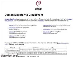 Sites similar to cloudfront.debian.net