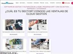 Sites similar to cloudgestion.com