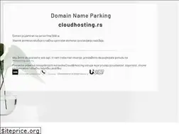 Sites similar to cloudhosting.rs