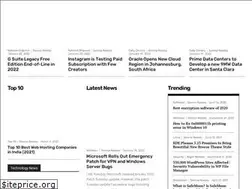 Sites similar to cloudhostnews.com