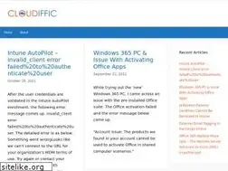 Sites similar to cloudiffic.com