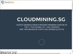 Sites similar to cloudmining.sg
