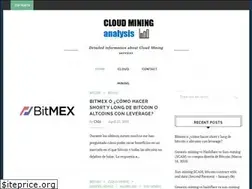 Sites similar to cloudmininganalysis.com