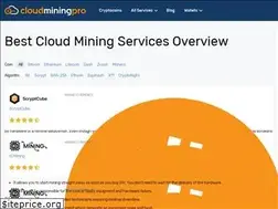 Sites similar to cloudminingpro.net