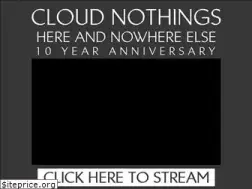 Sites similar to cloudnothings.com