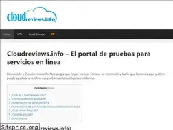 Sites similar to cloudreviews.info