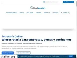 Sites similar to cloudsecretary.es