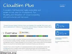 Sites similar to cloudsimplus.org