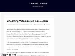 Sites similar to cloudsimtutorials.online