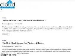 Sites similar to cloudstorageadvice.com