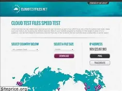 Sites similar to cloudtestfiles.net