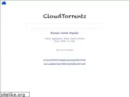 Sites similar to cloudtorrents.com