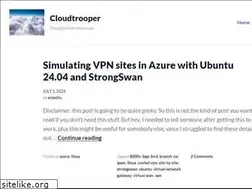 Sites similar to cloudtrooper.net