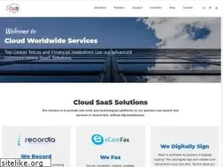 Sites similar to cloudworldwideservices.com