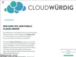 Sites similar to cloudwuerdig.com