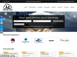 Sites similar to cloudyjobs.com