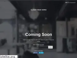 Sites similar to cloudypeakvapes.com