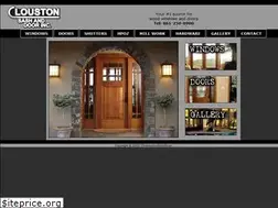 Sites similar to cloustonsashanddoor.com
