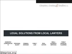 Sites similar to cloutierconleylaw.com