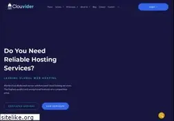 Sites similar to clouvider.co.uk