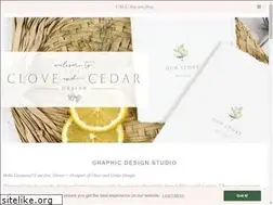 Sites similar to cloveandcedardesign.com