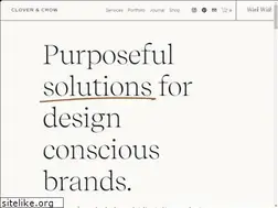 Sites similar to cloverandcrow.com