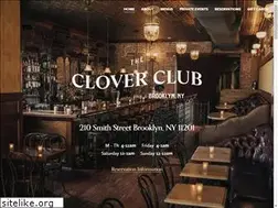 Sites similar to cloverclubny.com