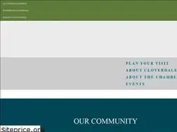 Sites similar to cloverdalechamber.com