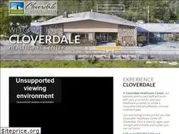 Sites similar to cloverdalehealthcare.com