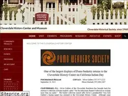 Sites similar to cloverdalehistory.org
