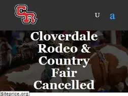 Sites similar to cloverdalerodeo.com